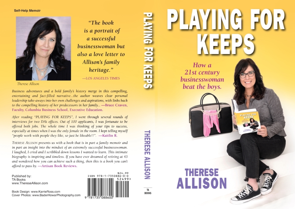 Therese Allison Playing for Keeps in Business Full Cover