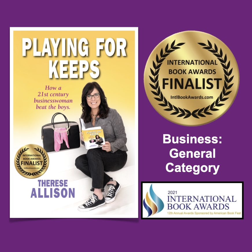 Therese Allison Playing for Keeps International Book Award