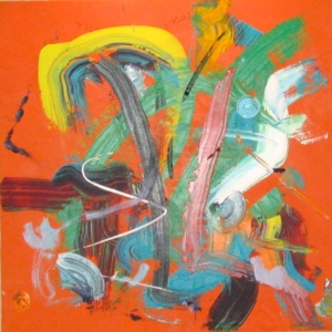 Abstract Painting by Gould Allison