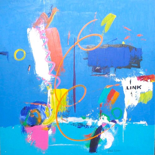 Abstract Painting by Gould Allison